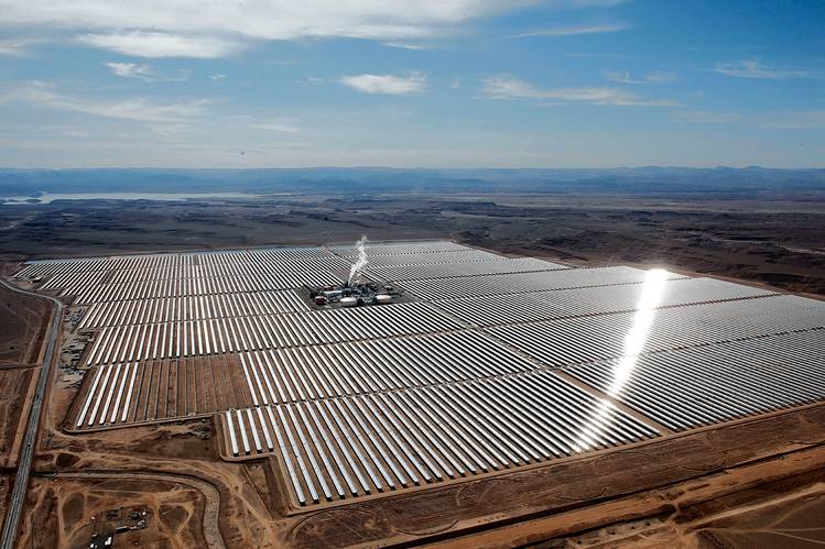 全球最大摩洛哥太阳能电场最后阶段已启动