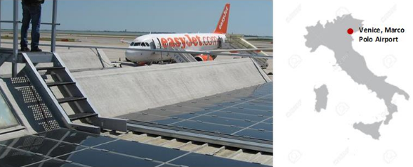 汉能意大利威尼斯“马可波罗”机场航站楼屋顶太阳能项目如期竣工