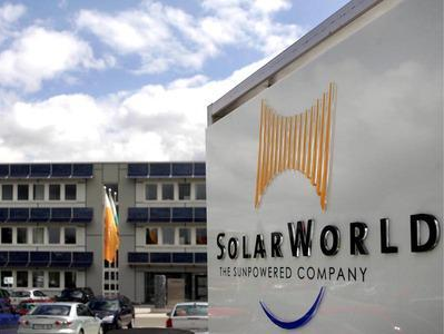SolarWorld申请破产 曾对华光伏发起双反