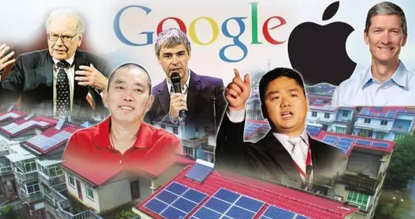 巴菲特、刘强东、史玉柱、谷歌、苹果都选择光伏投资！你还有什么理由错过？