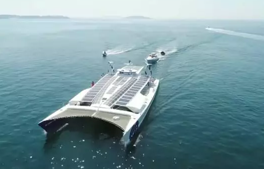世界首艘“可再生能源”动力船即将环游世界