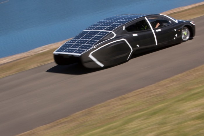 澳大利亚新南威尔士大学太阳能电动车挑战3000公里赛程