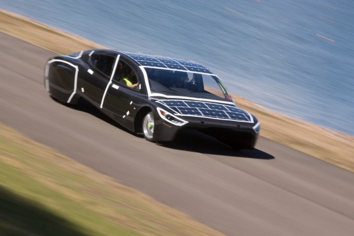 澳大利亚新南威尔士大学太阳能电动车挑战3000公里赛程