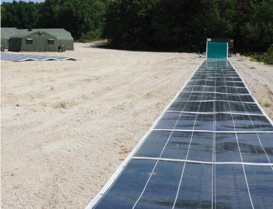 英国测试地毯式太阳能电池板