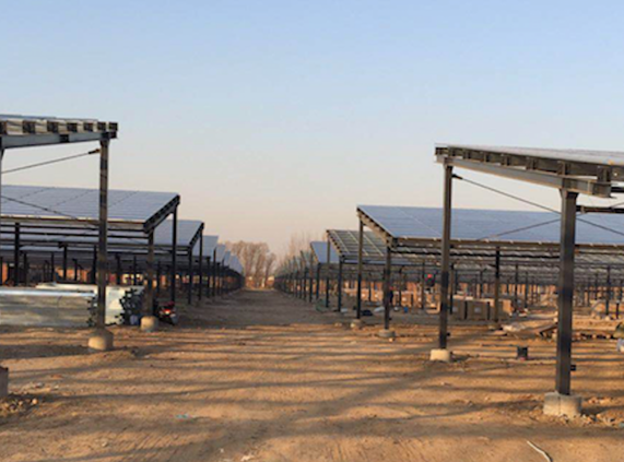 强强联合!天爱携手银泽电力建设2.9MW光伏电站