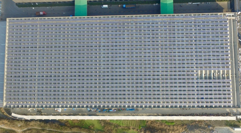苏州奇点“亚德林6.84兆瓦分布式光伏电站”成功并网发电