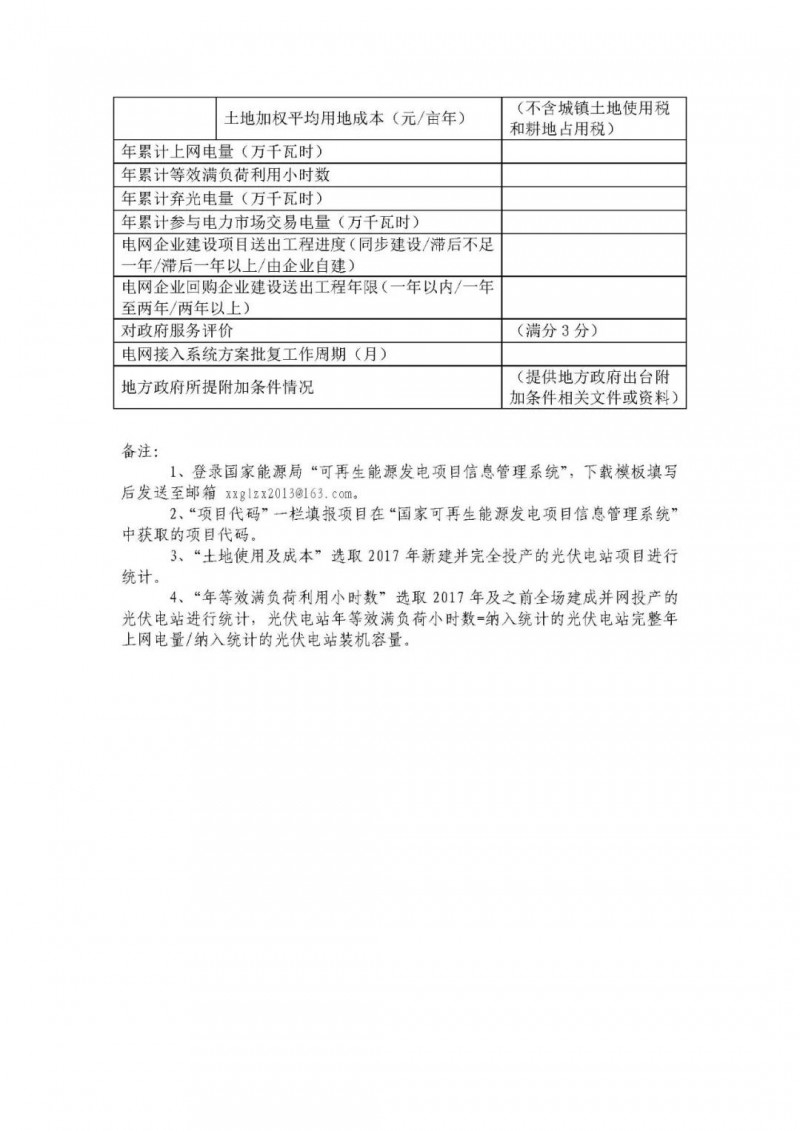 各光伏企业尽快填报2018年1月1日前并网的全部光伏电站项目（普通、领跑者）！