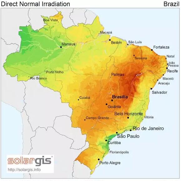 巴西Eletrosul拟建250kW槽式光热发电试验项目
