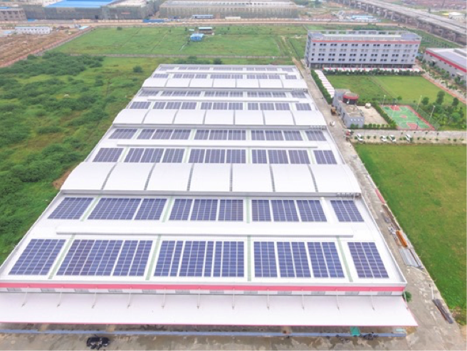 晶科电力高品质屋顶分布式光伏项目落户广东惠州