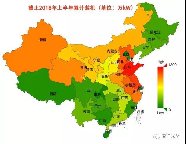 三张图看清国内光伏装机现状