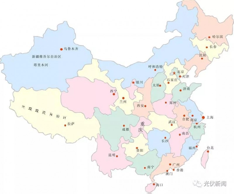 国内光伏单晶企业炉台数量、分布及单台单晶炉月产量比较