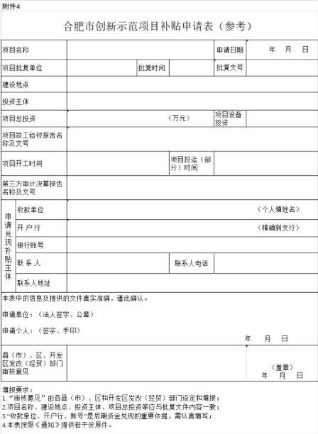 安徽合肥申报2018年第三批光伏度电补贴目录、光储系统应用、创新示范项目